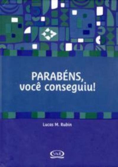 Imagem de Livro - Parabéns - Você conseguiu!