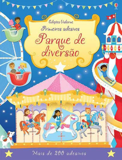 Livro - Parque de diversão : Primeiros adesivos Menor preço em Livro - Parque de diversão : Primeiros adesivos