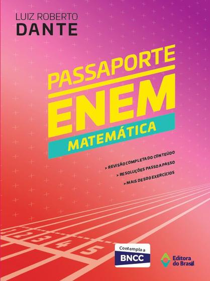Imagem de Livro - Passaporte enem Matemática - Volume único - Ensino fundamental II
