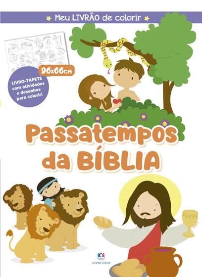 Imagem de Livro - Passatempos da Bíblia - Meu livrão de colorir