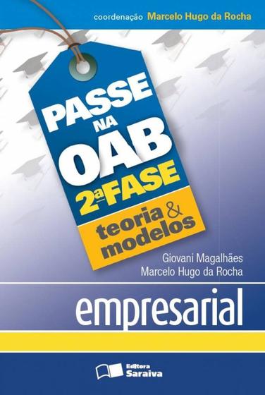 Imagem de Livro - Passe na OAB 2ª fase: Teoria & modelos: Empresarial - 1ª edição de 2013