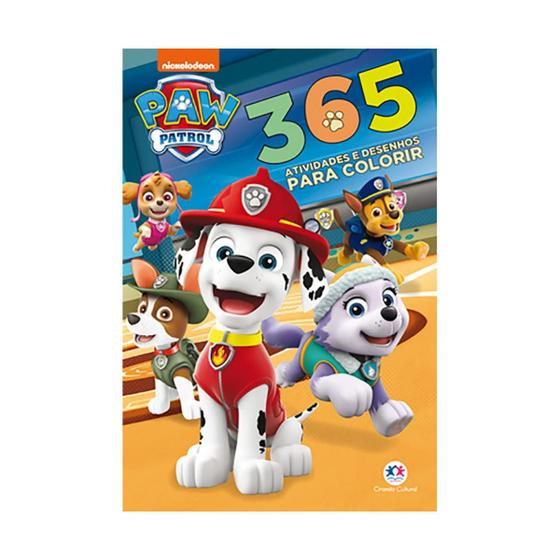 Imagem de Livro Patrulha Canina 365 Atividades e Desenhos para Colorir