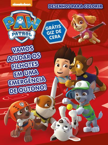 Livro - Patrulha Canina - Desenhos para colorir - Livros de Literatura ...
