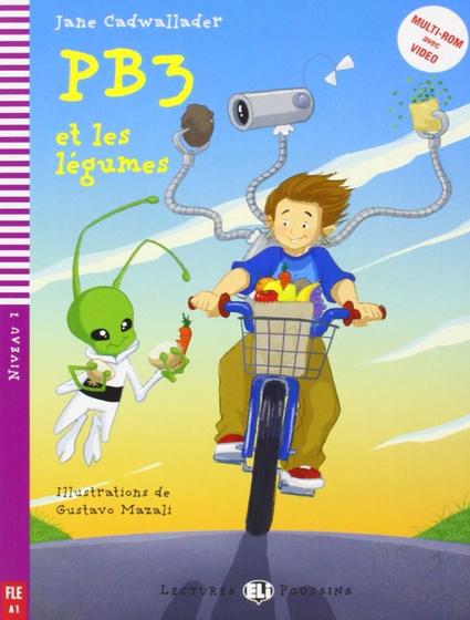 Imagem de Livro - Pb3 Et Les Legumes - Young Eli Readers French A1 - Downloadable Multimedia