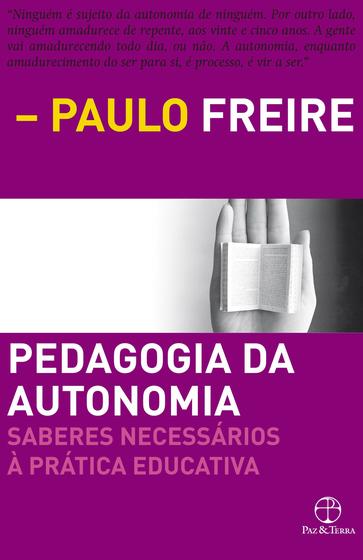 Imagem de Livro - Pedagogia da autonomia