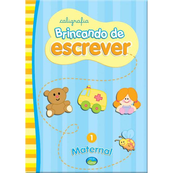 Imagem de Livro Pedagogico Caligrafia Brinc. Escrever Maternal N.01 Va 