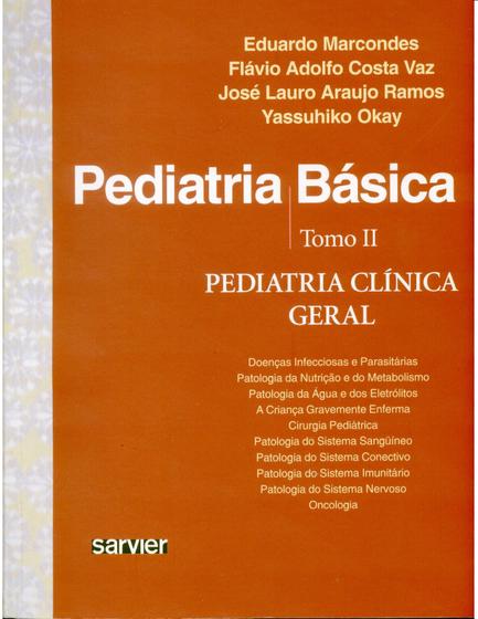 Imagem de Livro - Pediatria básica - Tomo II - Pediatria clínica geral