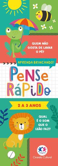 Imagem de Livro - Pense rápido - 2 a 3 anos