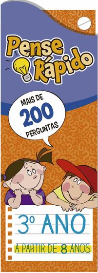 Imagem de Livro - Pense Rápido 3º Ano - A partir de 8 anos