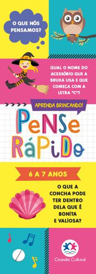 Imagem de Livro - Pense rápido - 6 a 7 anos