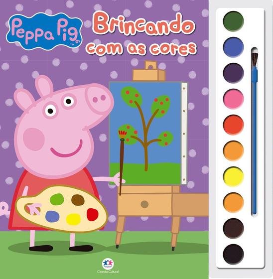 Imagem de Livro - Peppa Pig - Brincando com as cores