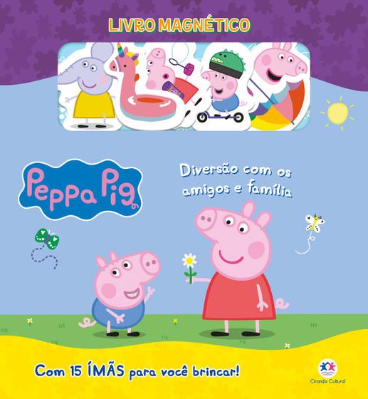Imagem de Livro - Peppa Pig - Diversão com os amigos e família