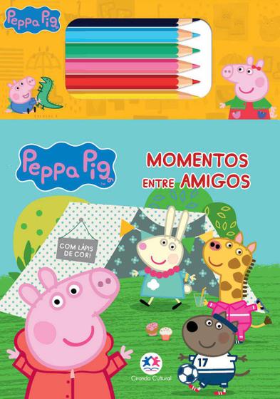 Imagem de Livro - Peppa Pig - Momentos entre amigos