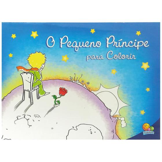 Imagem de Livro - Pequeno Príncipe para colorir, O