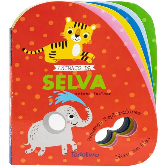 Imagem de Livro - Pequenos Exploradores - Livro com Alça: Animais da Selva