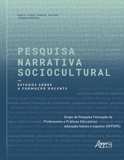 Imagem de Livro - Pesquisa narrativa sociocultural: estudos sobre a formação docente