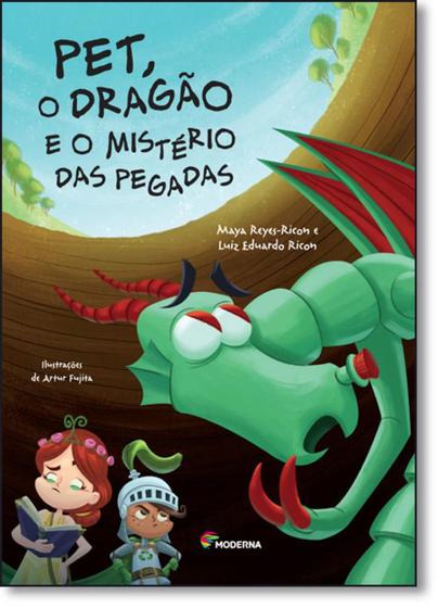 Imagem de Livro - Pet, o dragão e o mistério das pegadas