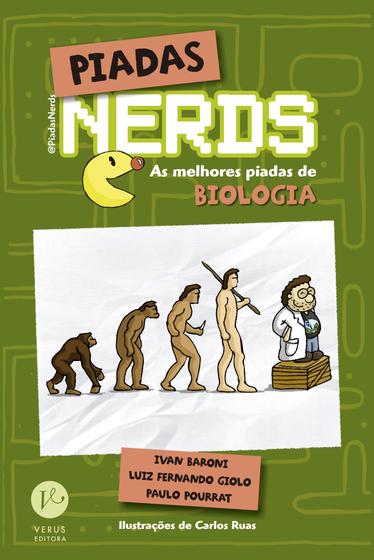 Imagem de Livro - Piadas Nerds: As melhores piadas de biologia