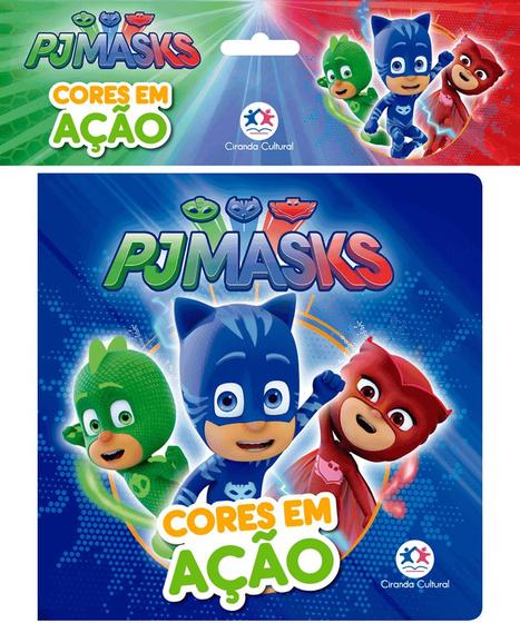 Imagem de Livro - PJ Masks - Cores em ação