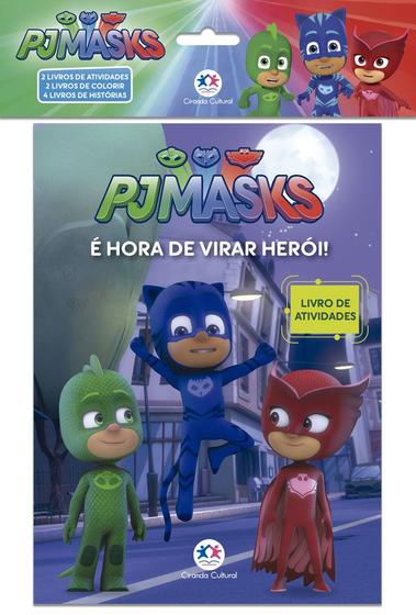 Imagem de Livro - PJ Masks - Kit com 8 livros