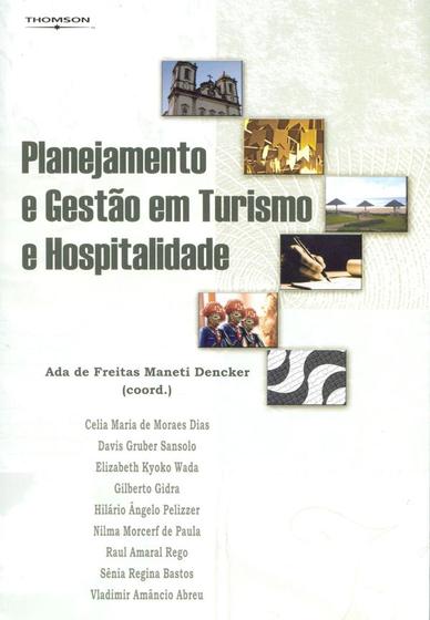 Imagem de Livro - Planejamento e gestão em turismo e hospitalidade