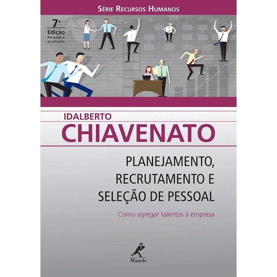 Imagem de Livro - Planejamento, recrutamento e seleção pessoal