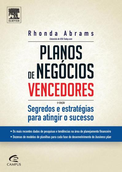 Imagem de Livro - Planos de negócios vencedores