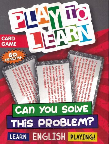 Imagem de Livro - Play To Learn - Can You Solve This Problem