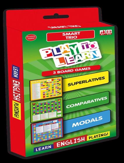 Imagem de Livro - Play To Learn - Smart Trio - 3 Board Games