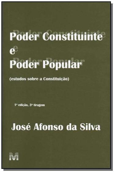 Imagem de Livro - Poder constituinte e poder popular - 1 ed./2007