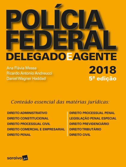 Imagem de Livro - Polícia Federal - 5ª Edição 2018