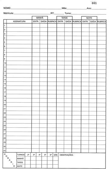 Livro Ponto Professor 3 Turnos 161 Menor preço em Livro Ponto Professor 3 Turnos 161