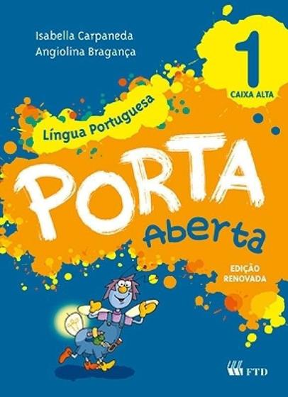 Imagem de Livro Porta Aberta - Lingua Portuguesa - 1º Ano
