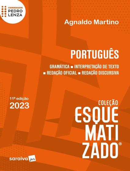 Imagem de Livro Português Esquematizado Agnaldo Martino