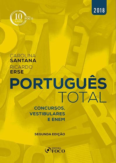 Imagem de Livro - Português total: Concursos, vestibulares e ENEM - 2ª edição - 2018