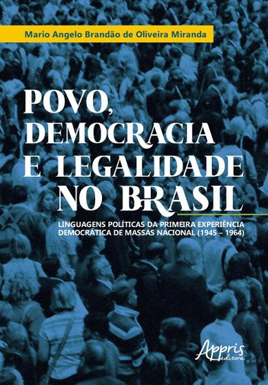 Imagem de Livro - Povo, democracia e legalidade no Brasil