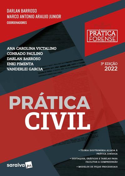 Imagem de Livro - Prática Civil - Coleção Prática Forense - 3ª edição 2022 - (MEU CURSO)