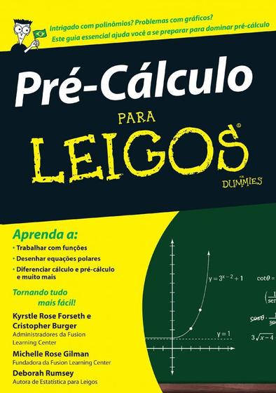 Imagem de Livro - Pré-cálculo Para Leigos