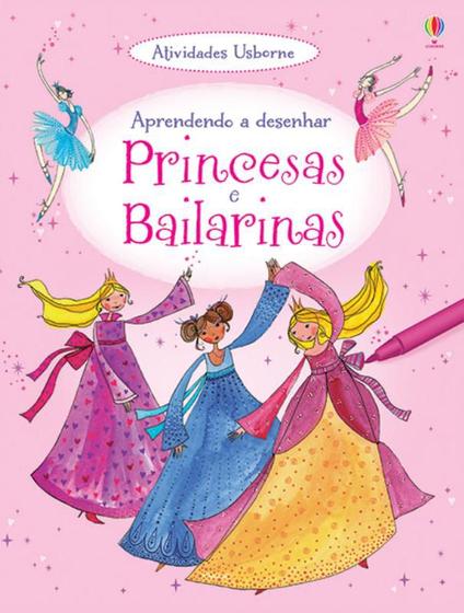 Imagem de Livro - Princesas e bailarinas : Aprendendo a desenhar