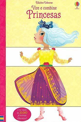 Imagem de Livro - Princesas : Vire e combine