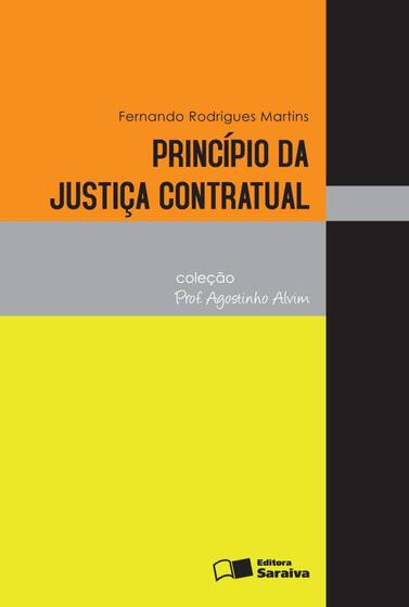 Imagem de Livro - Princípio da justiça contratual - 2ª edição de 2013