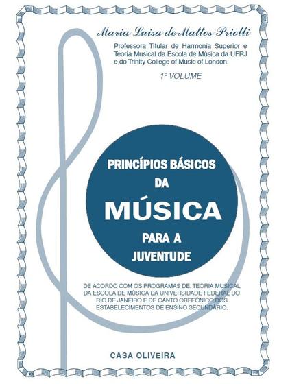 Imagem de Livro - Princípios Básicos da Música para Juventude - 1º Volume