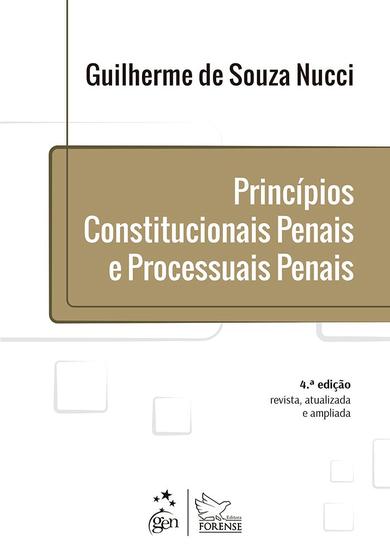 Imagem de Livro - Princípios Constitucionais Penais e Processuais Penais