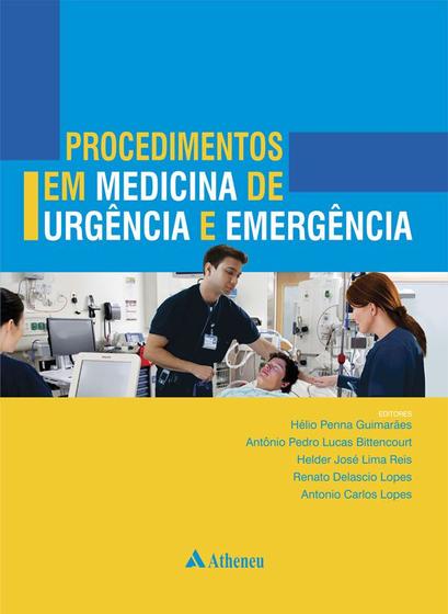 Imagem de Livro - Procedimentos em medicina de urgência e emergência