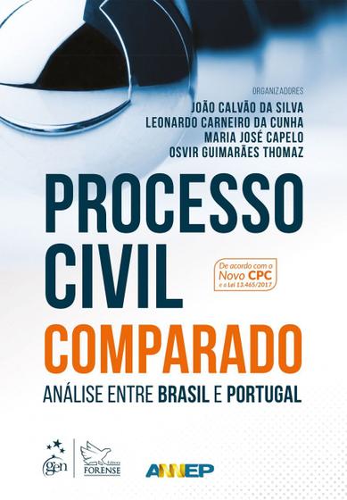 Imagem de Livro - Processo civil comparado - análise entre brasil e portugal