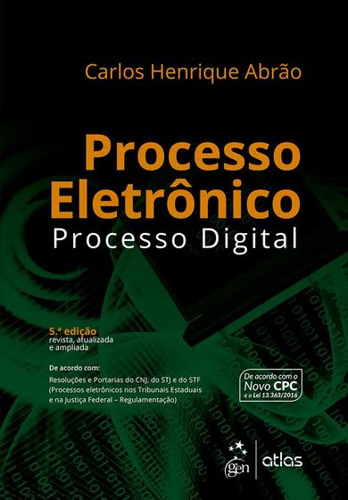 Imagem de Livro - Processo Eletrônico - Processo Digital