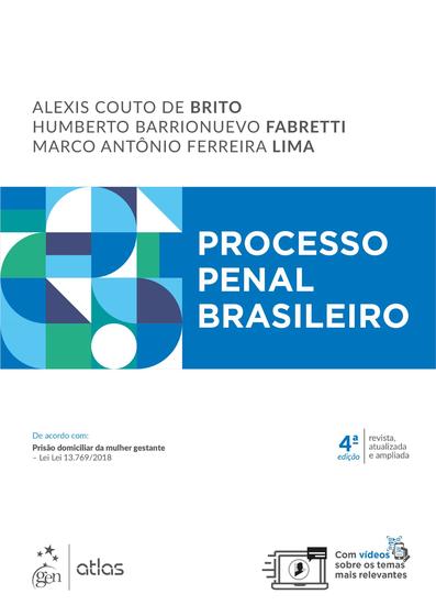 Imagem de Livro - Processo Penal Brasileiro