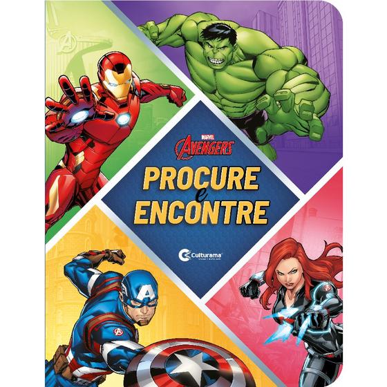 Imagem de Livro - PROCURE E ENCONTRE - MARVEL VINGADORES