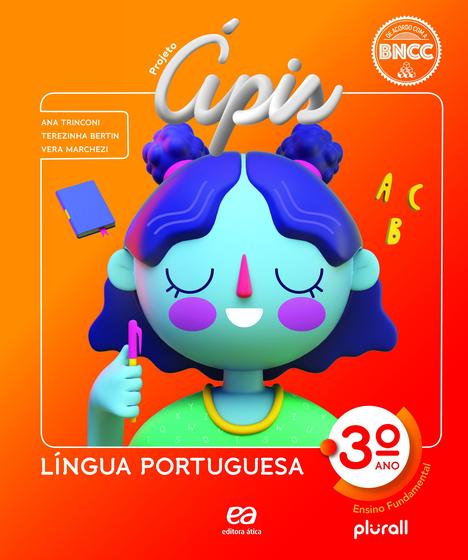 Livro - Projeto Ápis Língua Portuguesa 3º ano Menor preço em Livro - Projeto Ápis Língua Portuguesa 3º ano