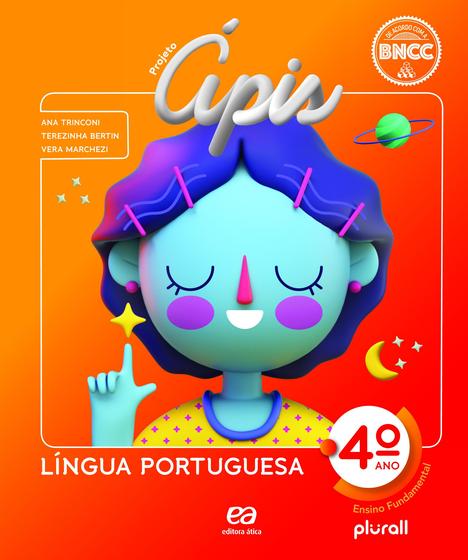 Imagem de Livro - Projeto Ápis Língua Portuguesa 4º ano